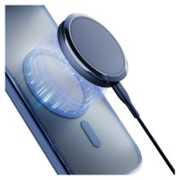 3Mk Protection 3mk Frosty MagCase Blue Case for Apple iPhone 15 Plus - blue