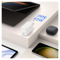 Spigen ArcStation Pro Charger + USB-C 65W Cable - White