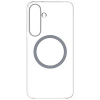 Samsung Clear Magnet Case GP-FFS936YCATW with magnetic ring for Samsung Galaxy S25+ - transparent