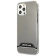 Mercedes AMG Electroplate Black&White Case for iPhone 12 / 12 Pro - Transparent