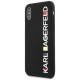 Karl Lagerfeld Glossy Bauhaus iPhone X/XS Case - Black
