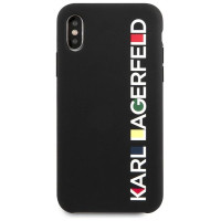 Karl Lagerfeld Glossy Bauhaus iPhone X/XS Case - Black