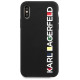 Karl Lagerfeld Glossy Bauhaus iPhone X/XS Case - Black