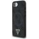 Guess 4G Ring Triangle Logo MagSafe case for iPhone 16e - black