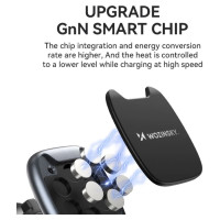 Wozinsky WUMTK magnetic phone holder for car air vent - black