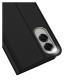 Dux Ducis Skin Pro Case for Samsung Galaxy S25 Edge with Flip and Card Slot - Black