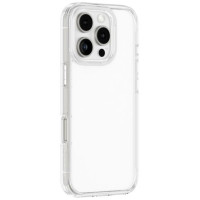 Amazingthing Minimal Case for iPhone 16 Pro Silicone Case - Transparent