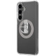 Amazingthing Minimal Mag Case with Magnetic Ring and Magnetic Ring for Samsung Galaxy S25 - Transparent