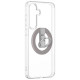 Amazingthing Minimal Mag Case with Magnetic Ring and Magnetic Ring for Samsung Galaxy S25 - Transparent