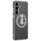 Amazingthing Minimal Mag Case with Magnetic Ring and Magnetic Ring for Samsung Galaxy S25+ - Transparent