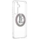 Amazingthing Minimal Mag Case with Magnetic Ring and Magnetic Ring for Samsung Galaxy S25+ - Transparent
