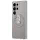 Amazingthing Minimal Mag Case with Magnetic Ring and Magnetic Ring for Samsung Galaxy S25 Ultra - Transparent