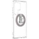 Amazingthing Minimal Mag Case with Magnetic Ring and Magnetic Ring for Samsung Galaxy S25 Ultra - Transparent