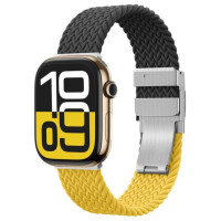 Amazingthing Set of 2 AmazingThing Blend Band for Apple Watch 45/46/49mm - Yellow-Black/Black