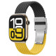 Amazingthing Set of 2 AmazingThing Blend Band for Apple Watch 45/46/49mm - Yellow-Black/Black