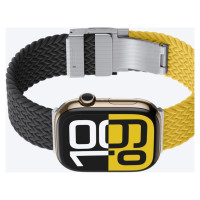 Amazingthing Set of 2 AmazingThing Blend Band for Apple Watch 45/46/49mm - Yellow-Black/Black