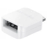 Samsung EE-UN930 USB-A to USB-C OTG Adapter (Bulk - Replacement Packaging) - White