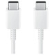 Samsung EP-DX310JWE USB-C - USB-C 3A Cable 1.8m (Bulk - replacement packaging) - white