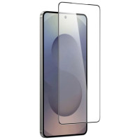 Amazingthing Radix Full Glass Tempered Glass with Black Frame for Samsung S25 Edge