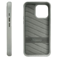 Nimmy Glasses Cool Cat Case for iPhone 15 Pro - Gray