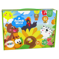 Lean Toys* Bilde-puzle 100 el. ANIMALS 70413