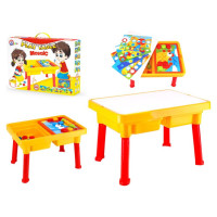 Lean Toys* Galdiņš 2in1 43x27x31 cm 08140-izpārdošana