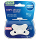 Canpol Babies Māneklis 100% silikons,simetrisks 6-12m, 24/002 white [A]