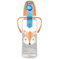 Canpol Babies Pudele PC 250 ml ar rokturiem 11/845 orange