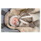 Lodger Mittens Folklore Fleece bērnu cimdiņi, Buffalo, 0-12m - MTF 535_0-12