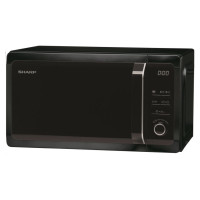 Sharp mikroviļņu krāsns, 20l, 800W melna - R243BK