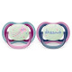 Philips Avent māneklītis Ultra Air Night, 6-18M, (2gab), meitenēm - SCF376/14