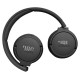 JBL on-ear bezvadu austiņas ar trokšņu  slāpēšanu, melnas - JBLT670NCBLK