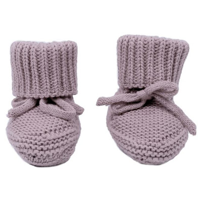 Lodger Slipper Knit čībiņas, Rose, 0-6m - SLK 107_0-6