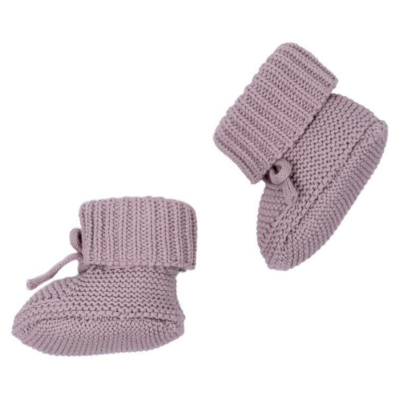 Lodger Slipper Knit čībiņas, Rose, 0-6m - SLK 107_0-6