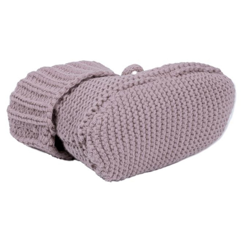 Lodger Slipper Knit čībiņas, Rose, 0-6m - SLK 107_0-6