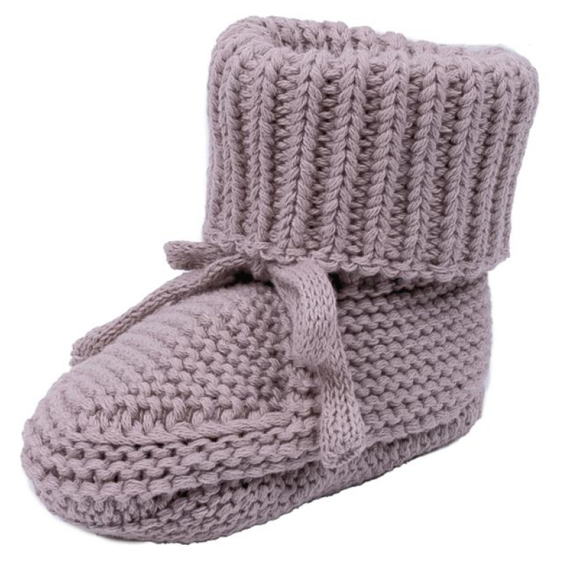 Lodger Slipper Knit čībiņas, Rose, 0-6m - SLK 107_0-6
