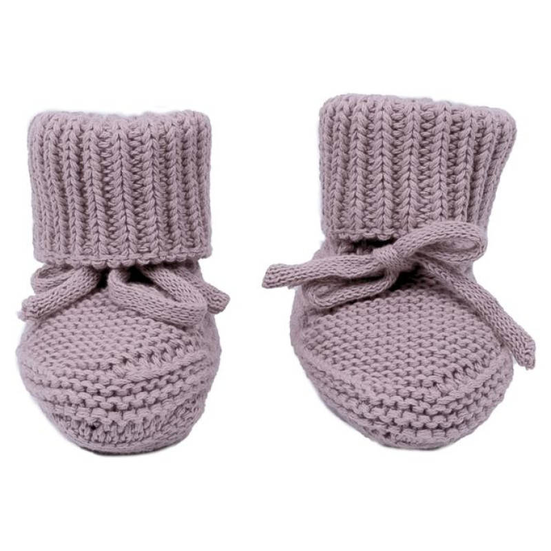 Lodger Slipper Knit čībiņas, Rose, 0-6m - SLK 107_0-6