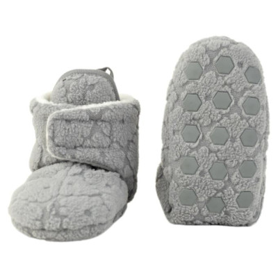 Lodger Slipper Folklore Fleece čībiņas, Drizzle, 6-12m - SL 629_6-12