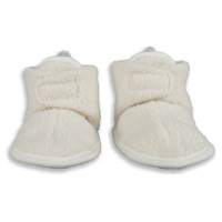 Lodger Slipper Teddy čībiņas, Cloud Dancer, 6-12m - SLT 101_6-12