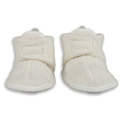 Lodger Slipper Teddy čībiņas, Cloud Dancer, 6-12m - SLT 101_6-12