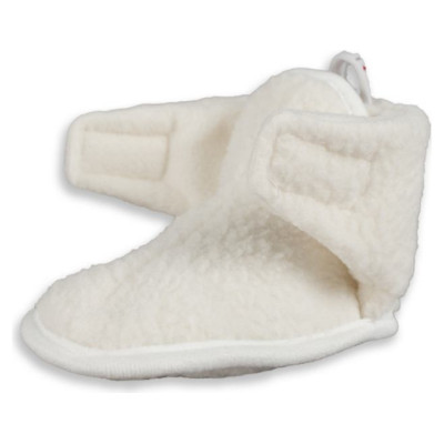 Lodger Slipper Teddy čībiņas, Cloud Dancer, 6-12m - SLT 101_6-12