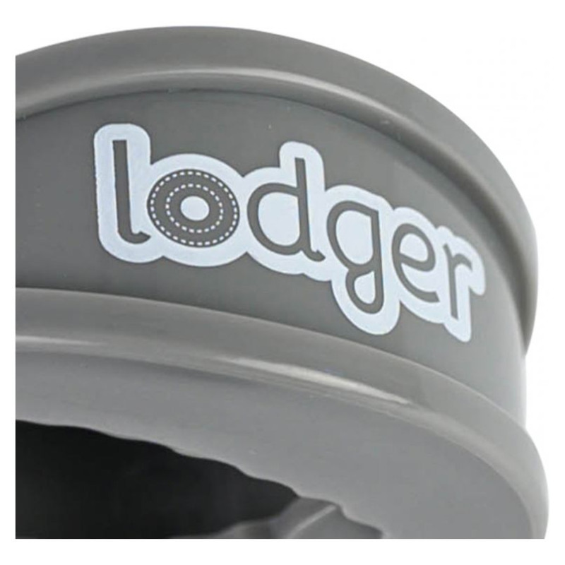 Lodger Clip klipsis Swaddler kokvilnas autiņam (2 gab.), Carbon - SWC 071