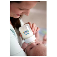 Philips Avent Pretkoliku barošanas pudelīte 125 ml, jaundzimušā knupītis, 0m+ - SCY100/01