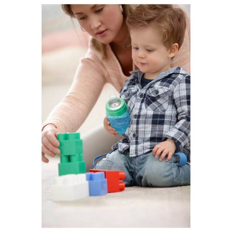 Philips Avent Easy Sip mācību krūzīte,  9M+, 260ml, silikona snīpis, zila - SCF553/05