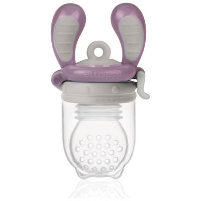 Kidsme Food Feeder bērna ēdinā&scaron;anas ierīce cietiem produktiem (liels),Plum, no 6 mēn. - 160337PL