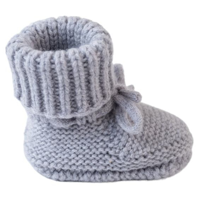 Lodger Slipper Folklore Merino vilnas čībiņas,Drizzle, 0-6m - SLM 629_0-6