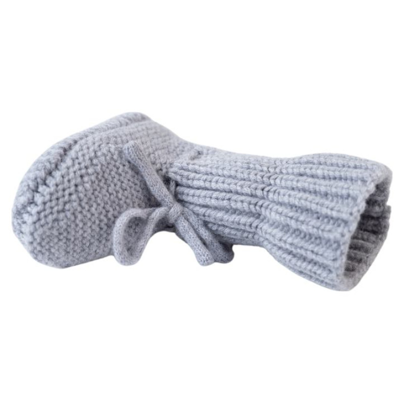 Lodger Slipper Folklore Merino vilnas čībiņas,Drizzle, 0-6m - SLM 629_0-6