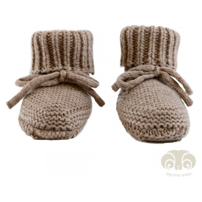 Lodger Slipper Folklore merino vilnas čībiņas, Buffalo, 0-6m - SLM 535_0-6