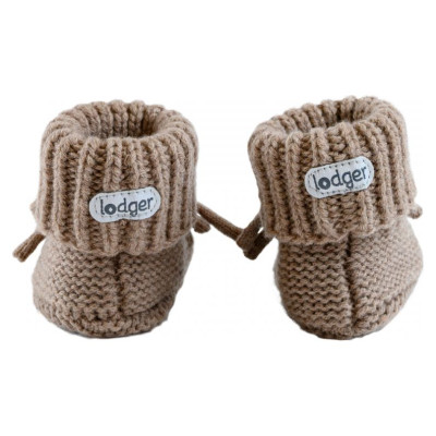 Lodger Slipper Folklore merino vilnas čībiņas, Buffalo, 0-6m - SLM 535_0-6