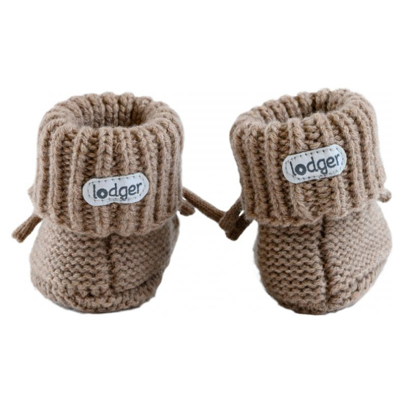 Lodger Slipper Folklore merino vilnas čībiņas, Buffalo, 0-6m - SLM 535_0-6